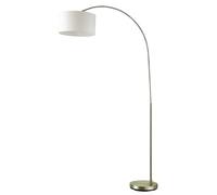 Abrila Polux Cuero - Lámpara Pie Salón Moderno 1Xe27