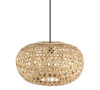 Abrila Ponte Negro / Natural - Colgante Rústico 1Xe27 50 Cm