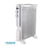 Abrila - radiador mica caicos 1500w con 3 elementos blanco/gris - 3 po
