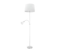 Abrila Rilon Blanco - Lámpara Pie Salón Moderno 1Xe27