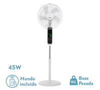 Abrila Rodium Blanco - Ventilador De Pie 220-240 V