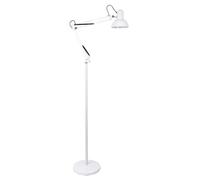Abrila Rutilo Blanco - Lámpara Pie Salón Moderno 1Xe27