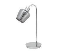 Abrila Soline Cromo - Lámpara Sobremesa Moderno 1Xe27