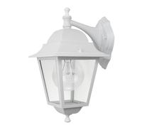Abrila Spica Blanco - Aplique Exterior Clásico Aluminio / Cristal 44 Ip