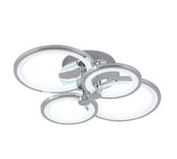 Abrila Sydney Cromo - Lámpara Moderna 76 W