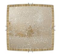 Abrila Tenor Ámbar - Plafón Clásico 10X40x40 Cm
