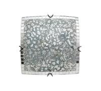 Abrila Tenor Cromo - Plafón Clásico 9X30x30 Cm