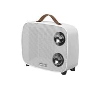 Abrila - termoventilador cerámico ptc córcega 1500w blanco/cromo con