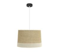 Abrila Tietar Saco/Beis - Colgante Moderno 1Xe27 40 Cm