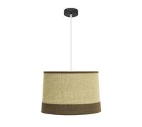 Abrila Tietar Saco/Marrón - Colgante Moderno 1Xe27 40 Cm