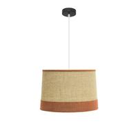 Abrila Tietar Saco/Naranja - Colgante Moderno 1Xe27 40 Cm