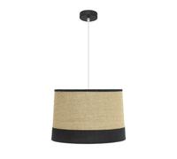 Abrila Tietar Saco/Negro - Colgante Moderno 1Xe27 40 Cm