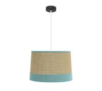 Abrila Tietar Saco/Turquesa - Colgante Moderno 1Xe27 40 Cm
