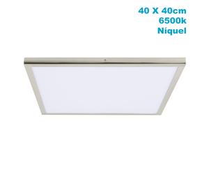 Abrila Tivoli Níquel - Panel Superficie 36 W 6500K