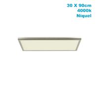 Abrila Tivoli Níquel - Panel Superficie 72 W 4000K 6120Lm