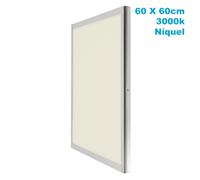 Abrila Tolstoi Níquel - Panel Superficie 48 W 3000K