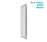 Abrila Tolstoi Níquel - Panel Superficie 72 W