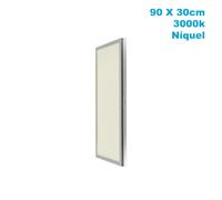 Abrila Tolstoi Níquel - Panel Superficie 72 W 3000K