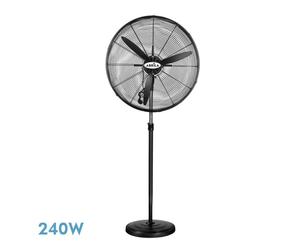 Abrila Tormenta Negro 240W - Ventilador Industrial 3 Aspas