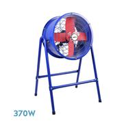 Abrila Torrente Azul-Rojo 370W - Ventilador Industrial 4 Aspas