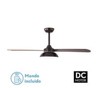 Abrila Umi Marrón / Haya- Marrón - Ventilador De Techo Aspas Normales 24 W F