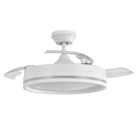 Ventilador de techo metal color blanco serie cerrato 49cm
