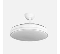 Abrila - ventilador dc parlatore 60w blanco - 3 aspas desplegables - c