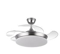 ABRILA TRIDENTE - Ventilador con aspas retráctiles 41/91 cm Negro