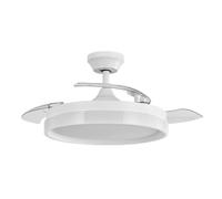 Abrila Zenit Blanco - Ventilador De Techo Aspas Retráctiles 59 W