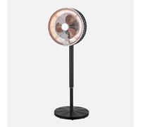 Abrila Practico Negro - Ventilador De Pie 2 En 1 55W