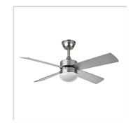 ABRILA ventilador de techo Ventilador Dc Sofía 2xe27 Niquel 4 Aspas