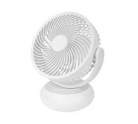 Abrila- ventilador inalámbrico sobremesa bengali blanco - 5w - 3 velo