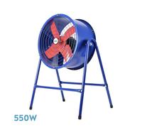 Abrila- ventilador industrial torrente 550w - 4 aspas aerodinámicas -