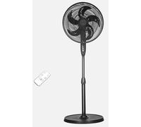 Abrila Verdel Negro - Ventilador De Pie 5 Aspas