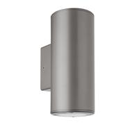 Abrila Yopol Gris - Aplique Exterior Moderno Policarbonato 54 Ip