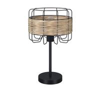Abrila Zenda Negro - Lámpara Sobremesa Moderno 1Xe27 25 Cm