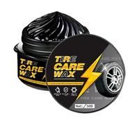 Abrillantador de Neumáticos, 50g Limpieza Profunda Protector Hidrofugante Detallado, Abrillantador y Limpiador para Neumáticos de Coche, para Cuidado Reparación Mantenimiento de Revestimiento SUV RV