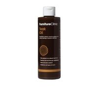 Abrillantador de teca Furniture Clinic - Se diluye y produce 1 litro - Restaura el color natural de la madera - Aumenta la absorción del aceite para teca - Para muebles de madera de exterior - 500 ml