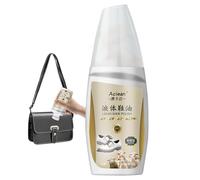 Abrillantador De Zapatos De Cuero - Abrillantador De Cuero Para Zapatos | Limpiabotas Para Reparación De Cuero Con Aplicador De Esponja | Polaco Líquido Para Botas, Negro/incoloro, Para Zapatos De Ves