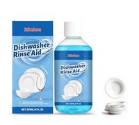 Abrillantador Lavavajillas, Líquido de Enjuague para Lavavajillas, da Brillo a la Vajilla, no Deja Marcas, Facilita el Secado, 500ml