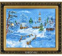 Abris Art AB-070 - Juego de punto de cruz (algodón, 20 x 19 cm), multicolor