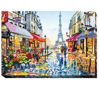 Abris Art AB-411 - Juego de punto de cruz (algodón, 24 x 19 cm), multicolor