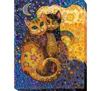Abris Art AB-510 - Juego de punto de cruz (algodón, 36 x 19 cm), multicolor