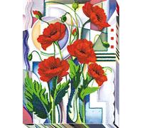 Abris Art AB-529 - Juego de punto de cruz (algodón, 40 x 19 cm), multicolor