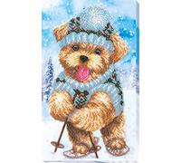 Abris Art AB-559 - Juego de punto de cruz (algodón, 34 x 19 cm), multicolor