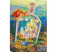 Abris Art AB-576 - Juego de punto de cruz (algodón, 30 x 19 cm), multicolor