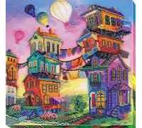Abris Art AB-589 - Juego de punto de cruz (algodón, 30 x 19 cm), multicolor