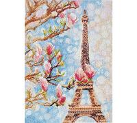 Abris Art AH-075 - Juego de punto de cruz (algodón, 25 x 21 cm), multicolor