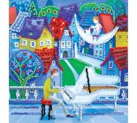 Abris Art AM-154 - Juego de punto de cruz (algodón, 15 x 16 cm), multicolor