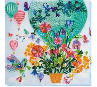 Abris Art AMB-005 - Juego de punto de cruz, algodón, multicolor, 20 x 21 cm